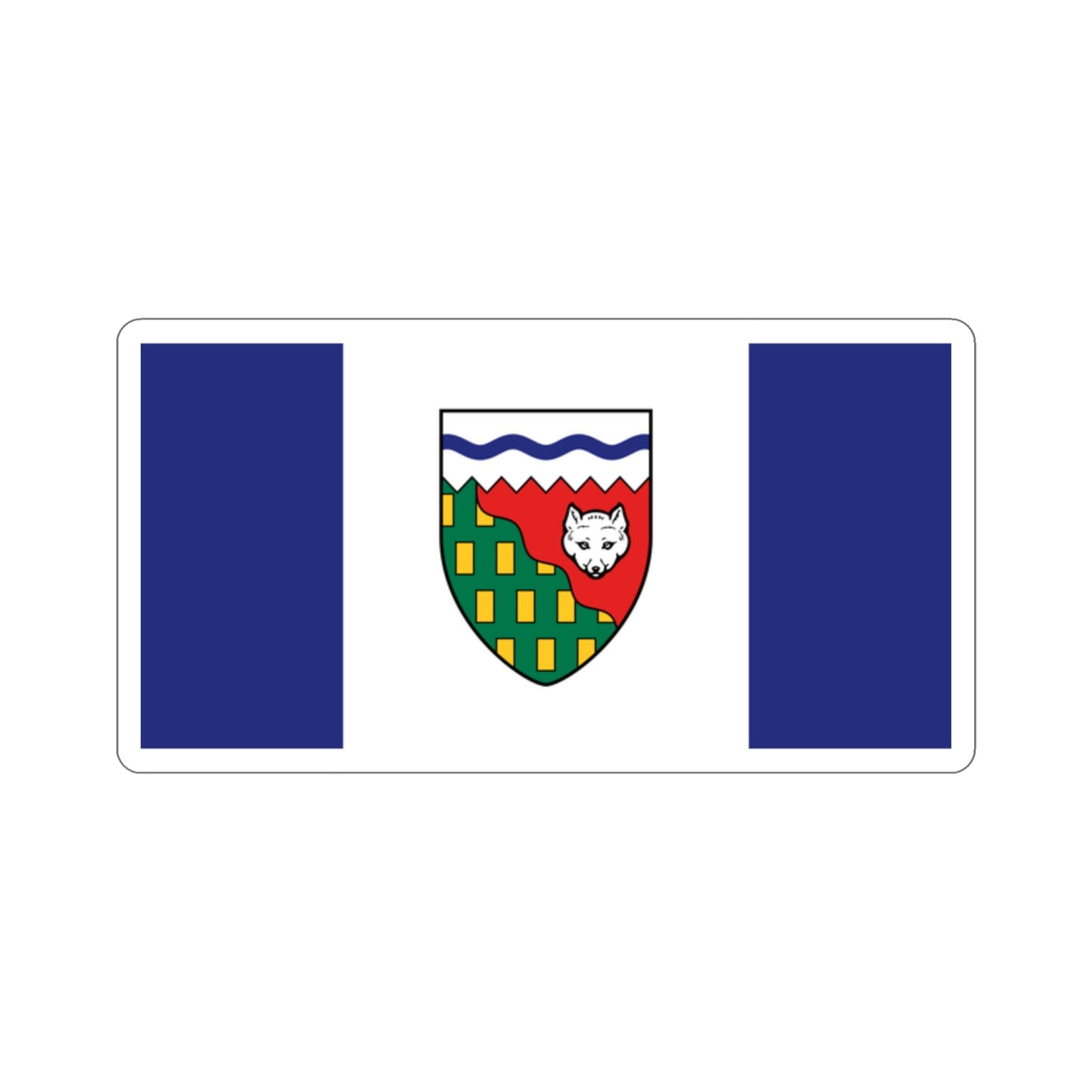 Flag of Northwest Territories Canada STICKER Vinyl Die-Cut Decal-2 Inch-The Sticker Space