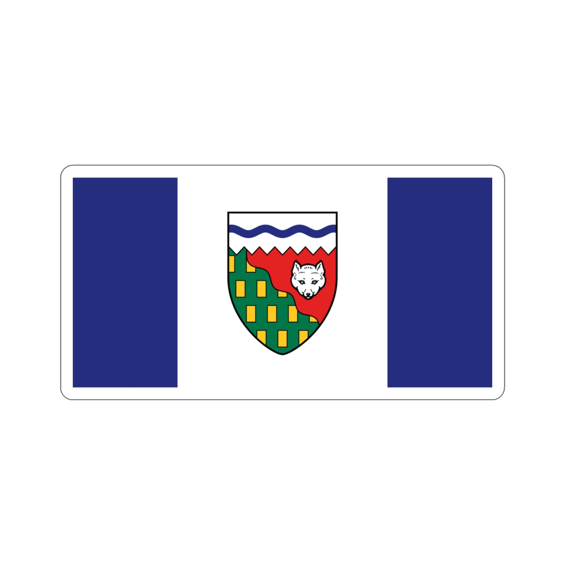 Flag of Northwest Territories Canada STICKER Vinyl Die-Cut Decal-3 Inch-The Sticker Space