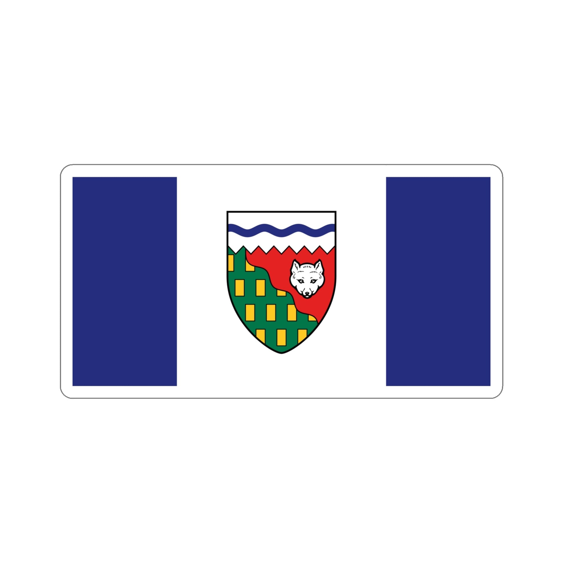 Flag of Northwest Territories Canada STICKER Vinyl Die-Cut Decal-5 Inch-The Sticker Space