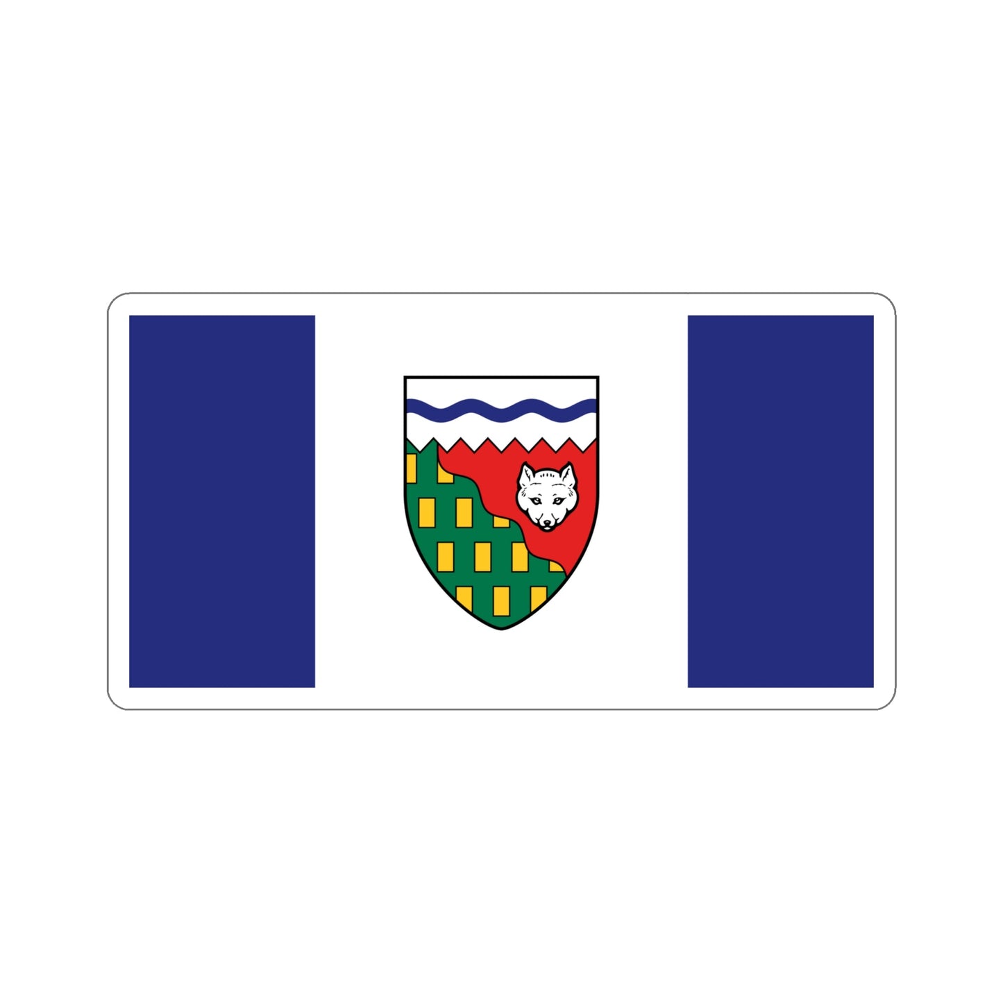 Flag of Northwest Territories Canada STICKER Vinyl Die-Cut Decal-6 Inch-The Sticker Space