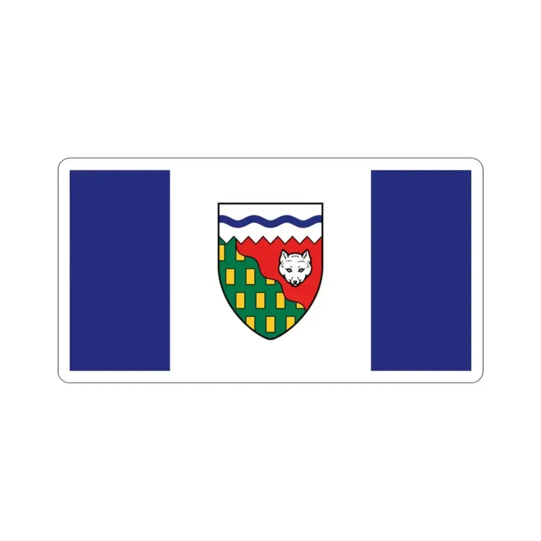 Flag of Northwest Territories Canada STICKER Vinyl Die-Cut Decal - The Sticker Space