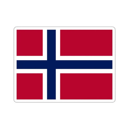 Flag of Norway STICKER Vinyl Die-Cut Decal 2 Inch - The Sticker Space