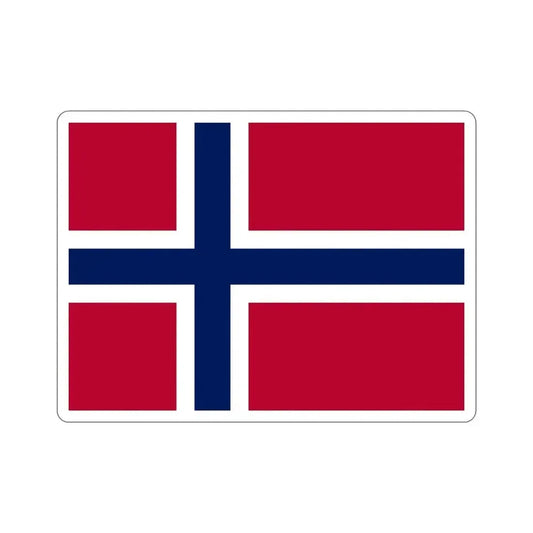 Flag of Norway STICKER Vinyl Die-Cut Decal 6 Inch - The Sticker Space