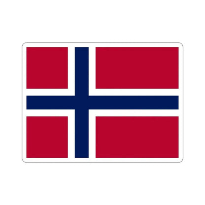 Flag of Norway STICKER Vinyl Die-Cut Decal - The Sticker Space