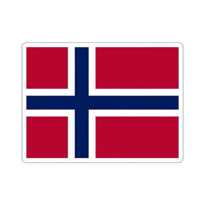Flag of Norway STICKER Vinyl Die-Cut Decal - The Sticker Space