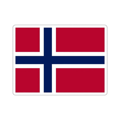 Flag of Norway STICKER Vinyl Die-Cut Decal - The Sticker Space