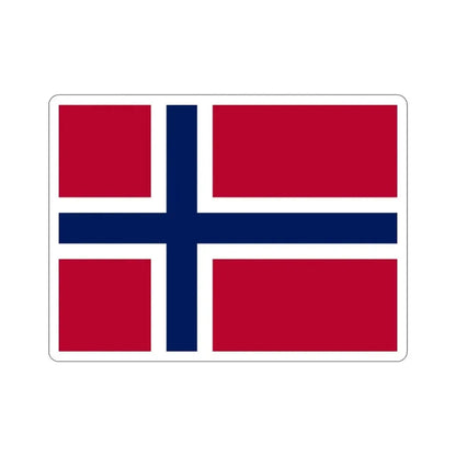 Flag of Norway STICKER Vinyl Die-Cut Decal - The Sticker Space