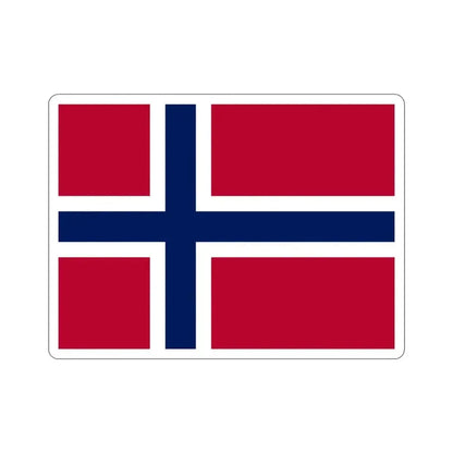 Flag of Norway STICKER Vinyl Die-Cut Decal - The Sticker Space