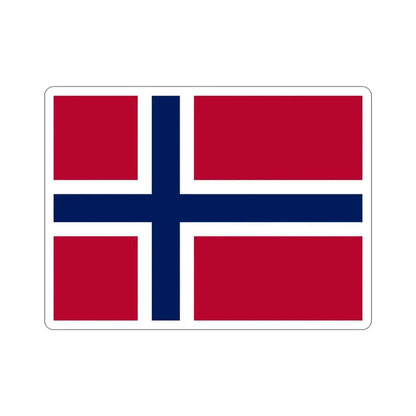 Flag of Norway STICKER Vinyl Die-Cut Decal - The Sticker Space