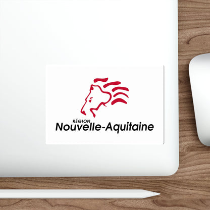 Flag of Nouvelle Aquitaine France 2 STICKER Vinyl Die-Cut Decal-The Sticker Space