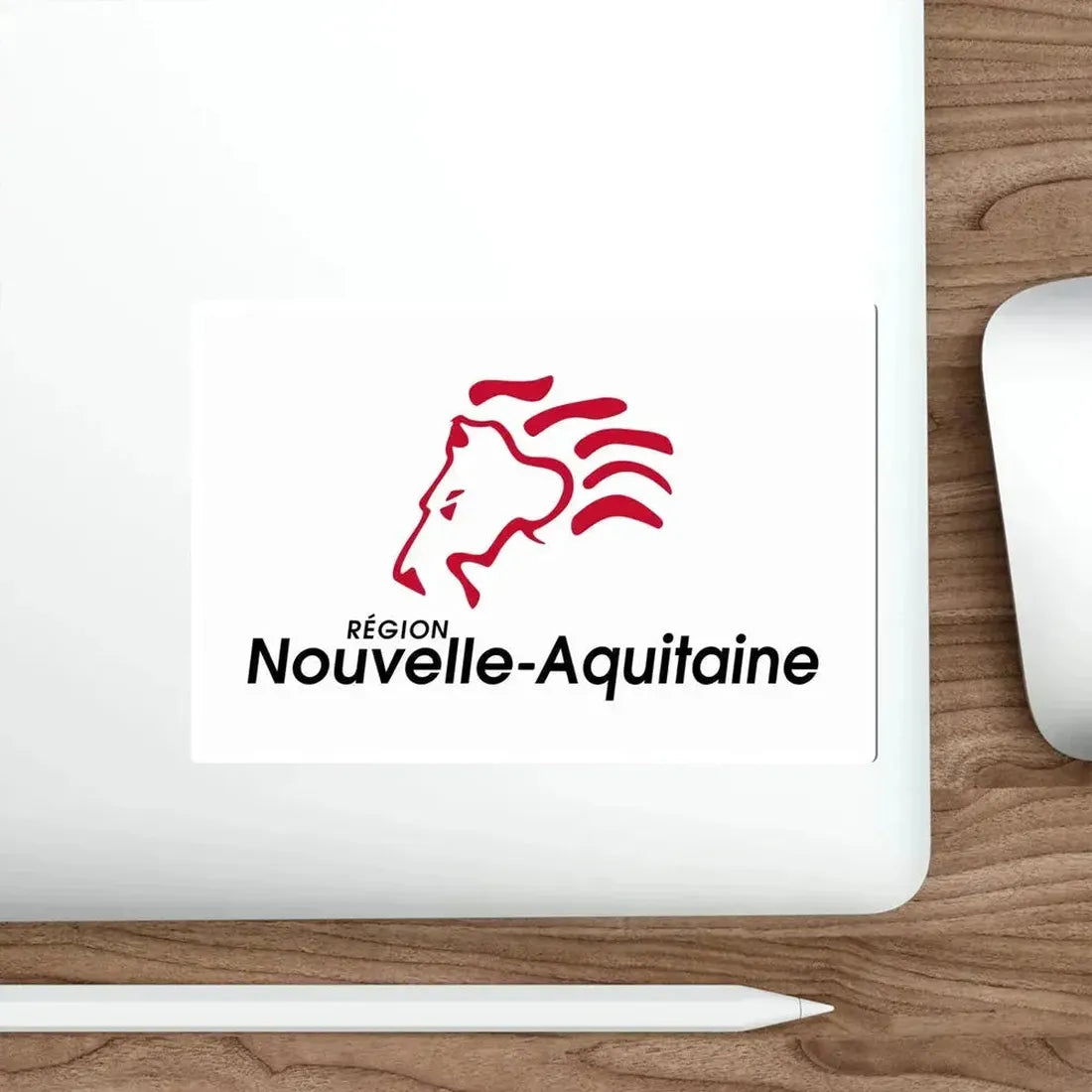Flag of Nouvelle Aquitaine France 2 STICKER Vinyl Die-Cut Decal - The Sticker Space
