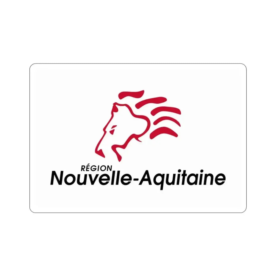Flag of Nouvelle Aquitaine France 2 STICKER Vinyl Die-Cut Decal - The Sticker Space