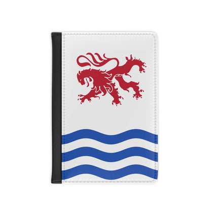 Flag of Nouvelle Aquitaine France - Passport Holder-3.9" x 5.8"-The Sticker Space