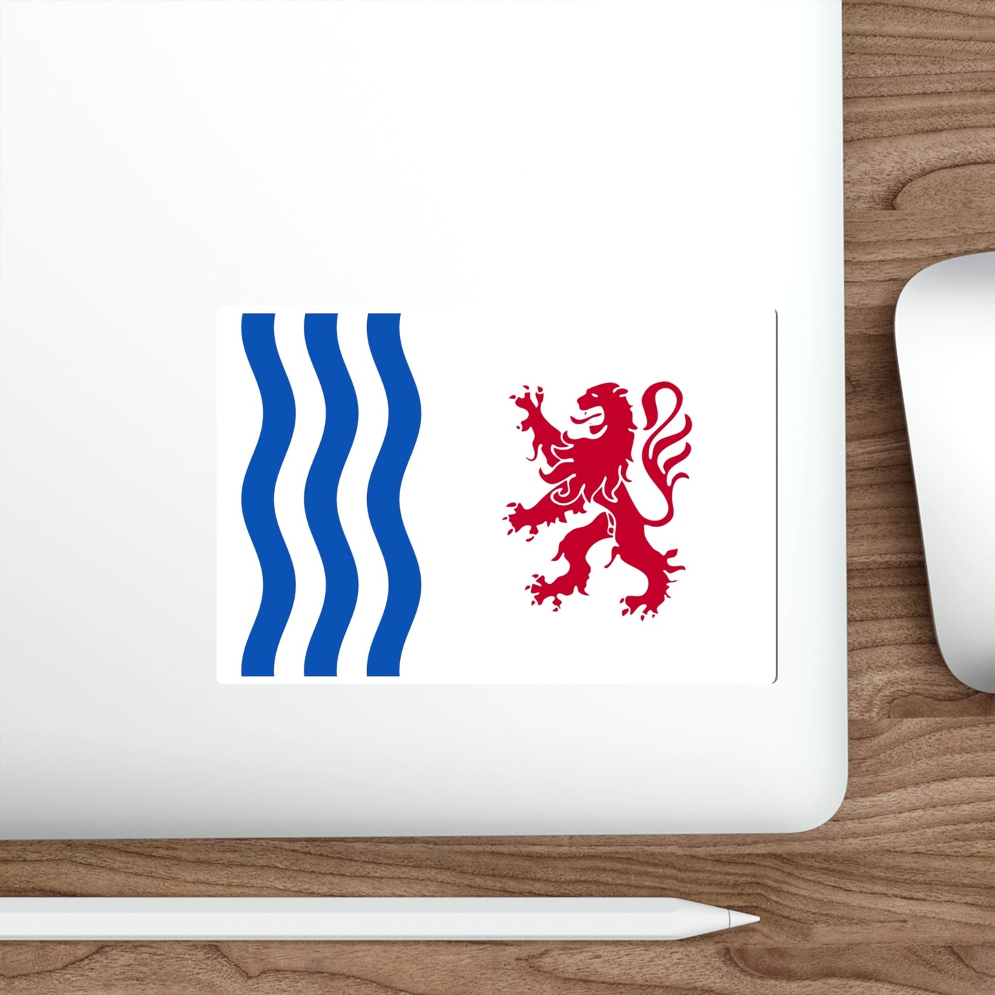 Flag of Nouvelle Aquitaine France STICKER Vinyl Die-Cut Decal-The Sticker Space