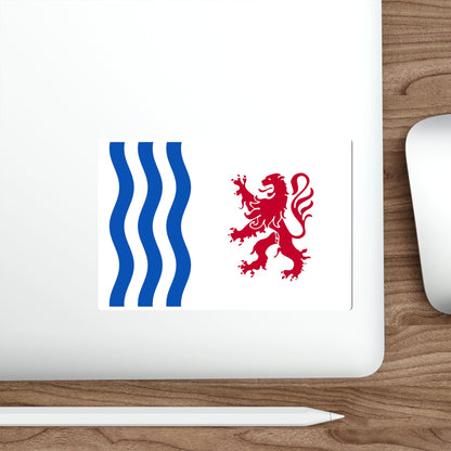 Flag of Nouvelle Aquitaine France STICKER Vinyl Die-Cut Decal-The Sticker Space