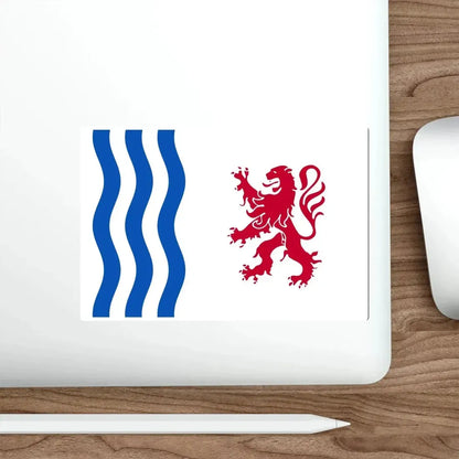 Flag of Nouvelle Aquitaine France STICKER Vinyl Die-Cut Decal - The Sticker Space