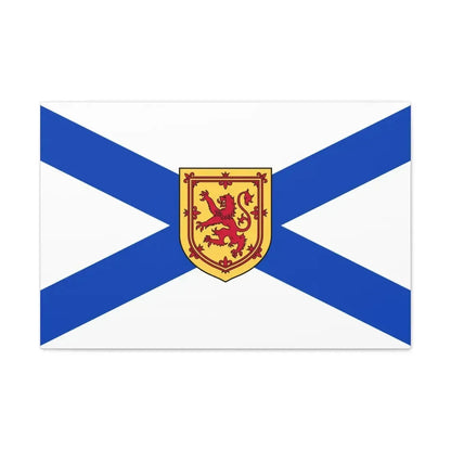 Flag of Nova Scotia Canada - Canvas Wall Art 30" x 20" 1.25" - The Sticker Space