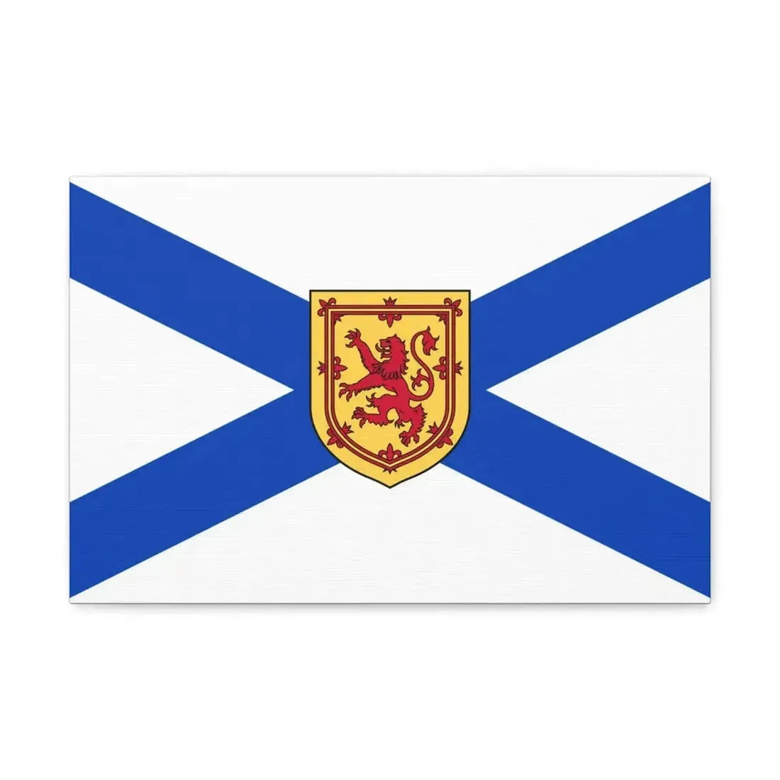 Flag of Nova Scotia Canada - Canvas Wall Art - The Sticker Space