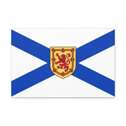 Flag of Nova Scotia Canada - Canvas Wall Art - The Sticker Space