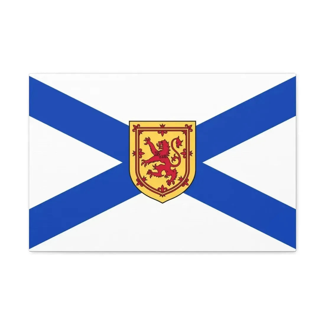 Flag of Nova Scotia Canada - Canvas Wall Art - The Sticker Space