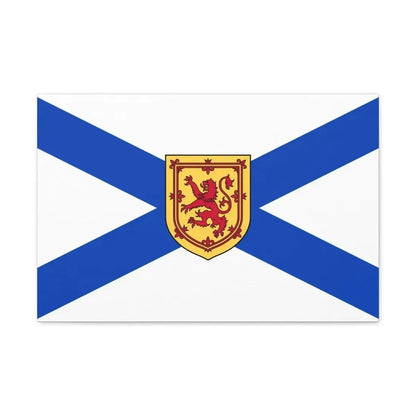 Flag of Nova Scotia Canada - Canvas Wall Art - The Sticker Space
