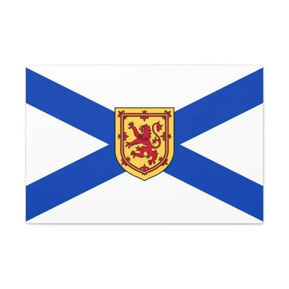 Flag of Nova Scotia Canada - Canvas Wall Art - The Sticker Space
