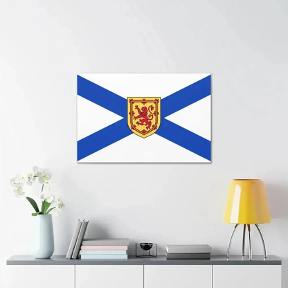 Flag of Nova Scotia Canada - Canvas Wall Art - The Sticker Space