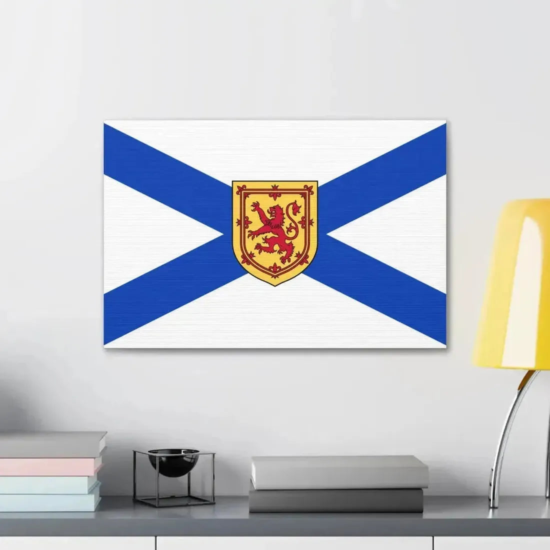 Flag of Nova Scotia Canada - Canvas Wall Art - The Sticker Space