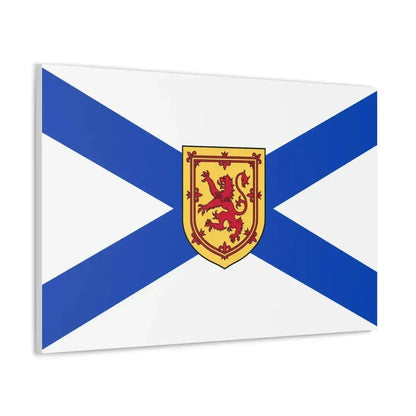 Flag of Nova Scotia Canada - Canvas Wall Art - The Sticker Space