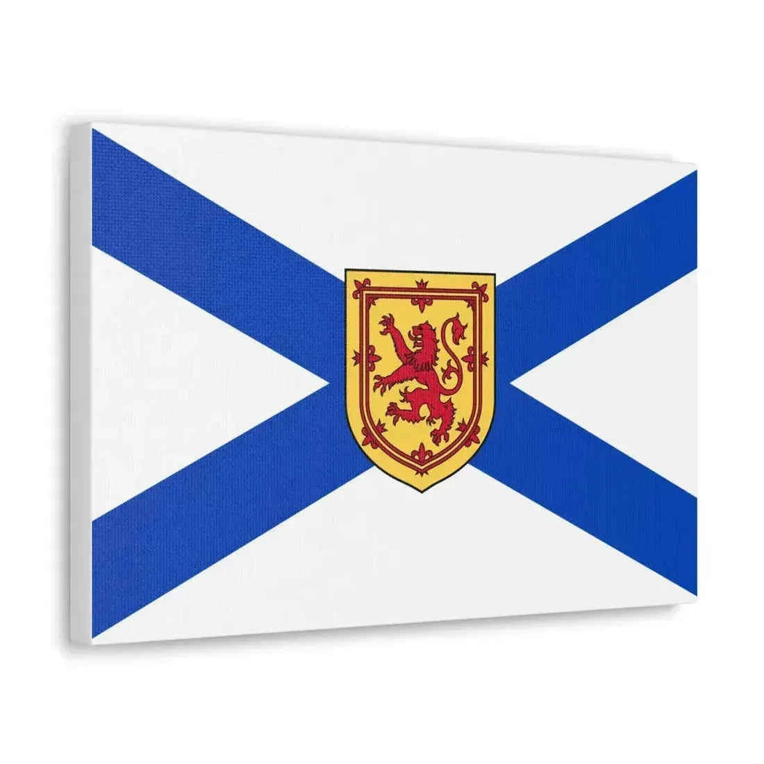 Flag of Nova Scotia Canada - Canvas Wall Art - The Sticker Space
