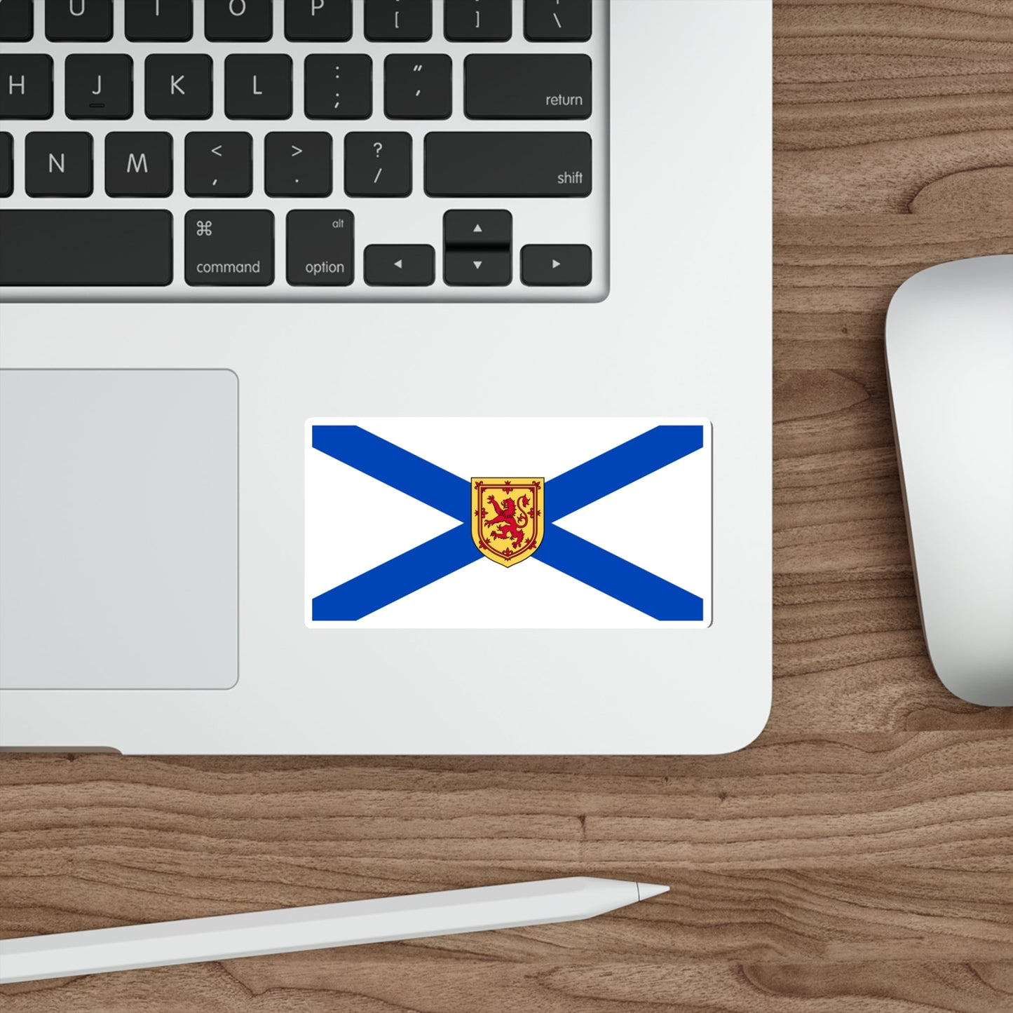 Flag of Nova Scotia Canada STICKER Vinyl Die-Cut Decal-The Sticker Space