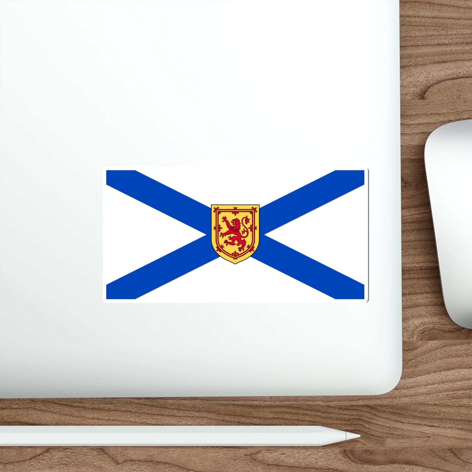 Flag of Nova Scotia Canada STICKER Vinyl Die-Cut Decal-The Sticker Space