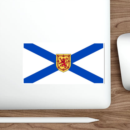 Flag of Nova Scotia Canada STICKER Vinyl Die-Cut Decal-The Sticker Space