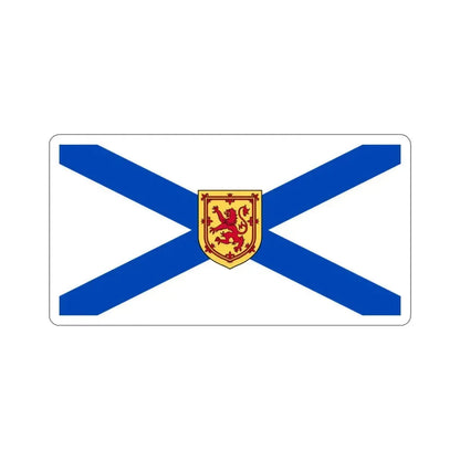 Flag of Nova Scotia Canada STICKER Vinyl Die-Cut Decal 3 Inch - The Sticker Space