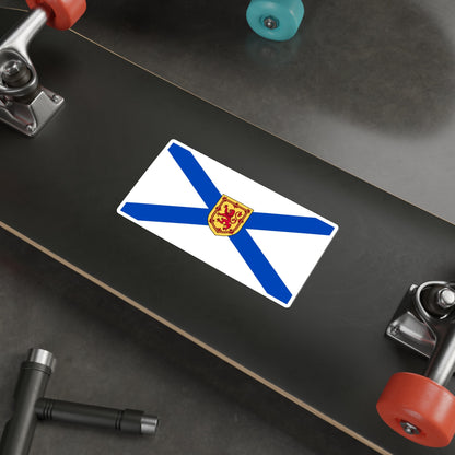 Flag of Nova Scotia Canada STICKER Vinyl Die-Cut Decal-The Sticker Space