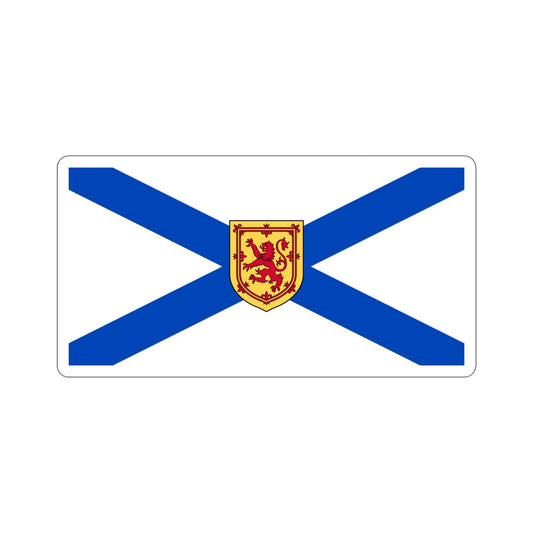 Flag of Nova Scotia Canada STICKER Vinyl Die-Cut Decal-6 Inch-The Sticker Space