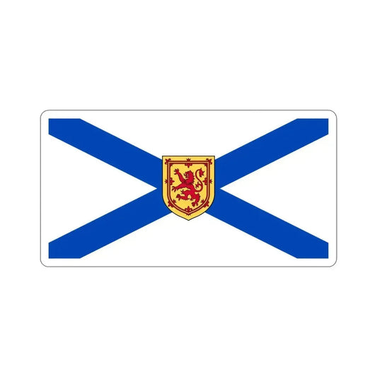 Flag of Nova Scotia Canada STICKER Vinyl Die-Cut Decal 6 Inch - The Sticker Space