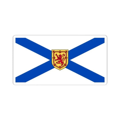 Flag of Nova Scotia Canada - STICKER Vinyl Kiss-Cut Decal 2 Inch White - The Sticker Space