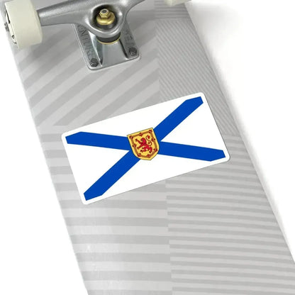 Flag of Nova Scotia (Canada) STICKER Vinyl Kiss-Cut Decal - The Sticker Space