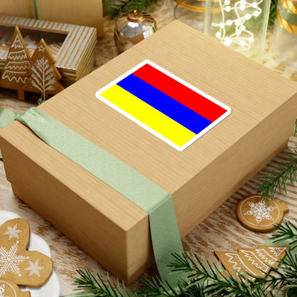 Flag of Novoaidar (Ukraine) STICKER Vinyl Kiss-Cut Decal - The Sticker Space