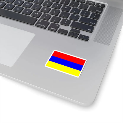 Flag of Novoaidar (Ukraine) STICKER Vinyl Kiss-Cut Decal - The Sticker Space