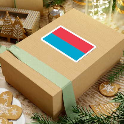 Flag of Novovodolazkyj (Ukraine) STICKER Vinyl Kiss-Cut Decal - The Sticker Space