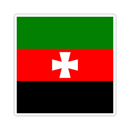 Flag of Novovolynsk (Ukraine) STICKER Vinyl Kiss-Cut Decal 2 Inch White - The Sticker Space