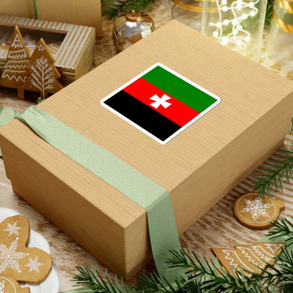 Flag of Novovolynsk (Ukraine) STICKER Vinyl Kiss-Cut Decal - The Sticker Space