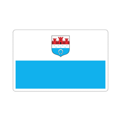 Flag of Nowy Dwór Mazowiecki Poland STICKER Vinyl Die-Cut Decal-2 Inch-The Sticker Space