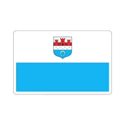 Flag of Nowy Dwór Mazowiecki Poland STICKER Vinyl Die-Cut Decal - The Sticker Space