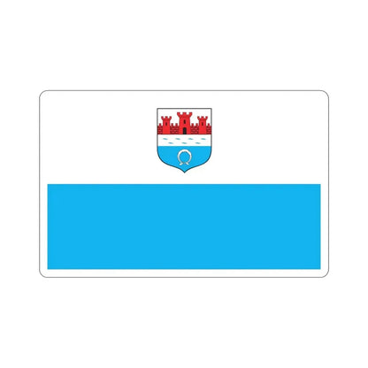 Flag of Nowy Dwór Mazowiecki Poland STICKER Vinyl Die-Cut Decal - The Sticker Space