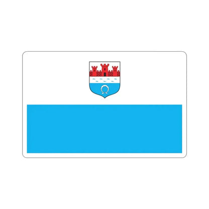 Flag of Nowy Dwór Mazowiecki Poland STICKER Vinyl Die-Cut Decal - The Sticker Space