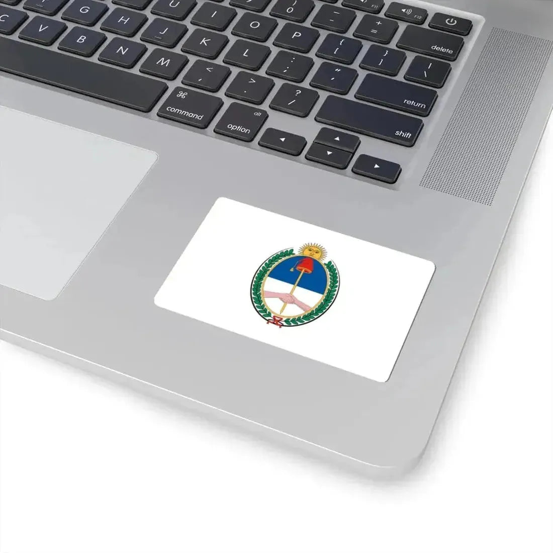 Flag of Nuestra Libertad Civil ceremonial (Argentina) STICKER Vinyl Kiss-Cut Decal - The Sticker Space