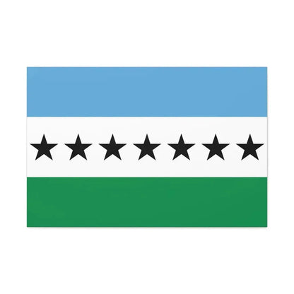 Flag of Nueva Loja Ecuador - Canvas Wall Art - The Sticker Space